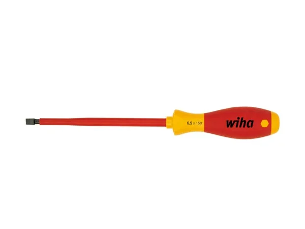 Wiha Screwdriver Softfinish® Electric Slotted (00824) 4,5 Mm X 125 Mm