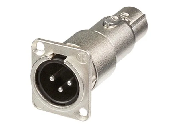 Neutrik - Xlr Male-Female Feedtrough Adapter For Panel Mount