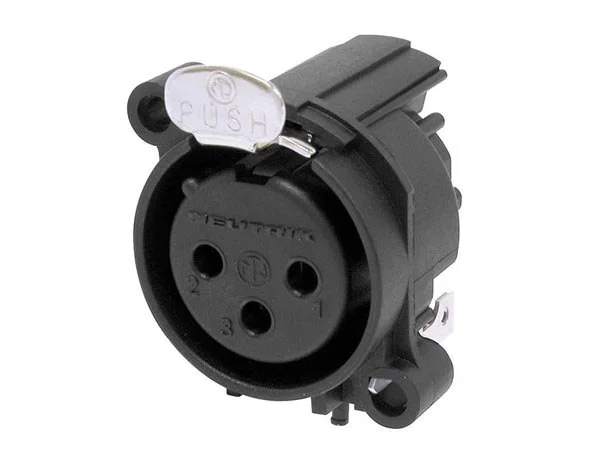 Neutrik - Xlr Mounting Connector, 3-Pin Female, S.