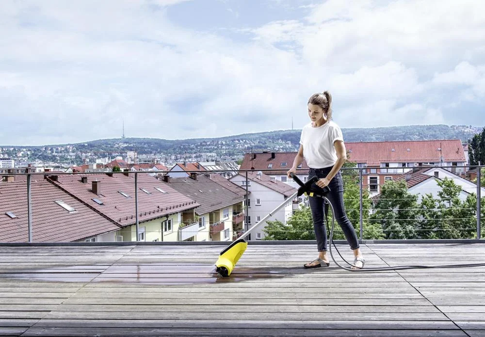 Kärcher Pcl 4 Terassenreiniger Floor Polisher 800 Rpm Black  Yellow