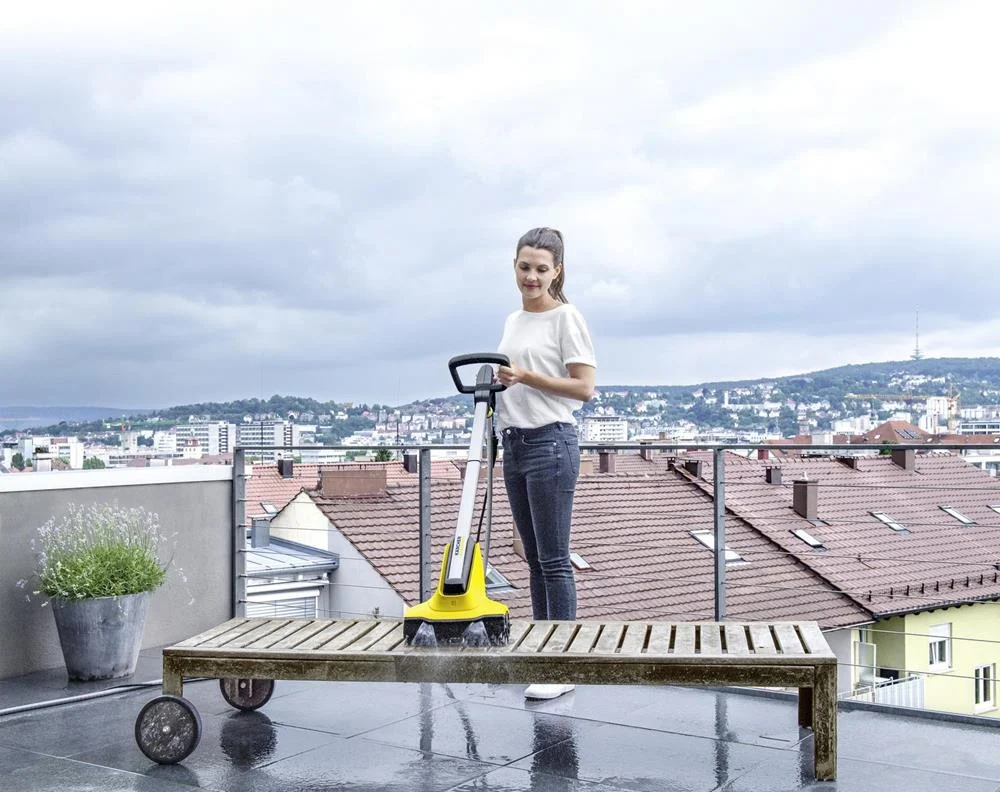Kärcher Pcl 4 Terassenreiniger Floor Polisher 800 Rpm Black  Yellow