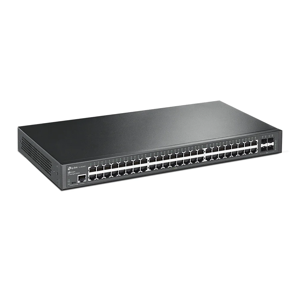 Switch de Rede Gerido L2/L3 Gigabit Ethernet 10/100/1000 1u Preto - Tp-Link