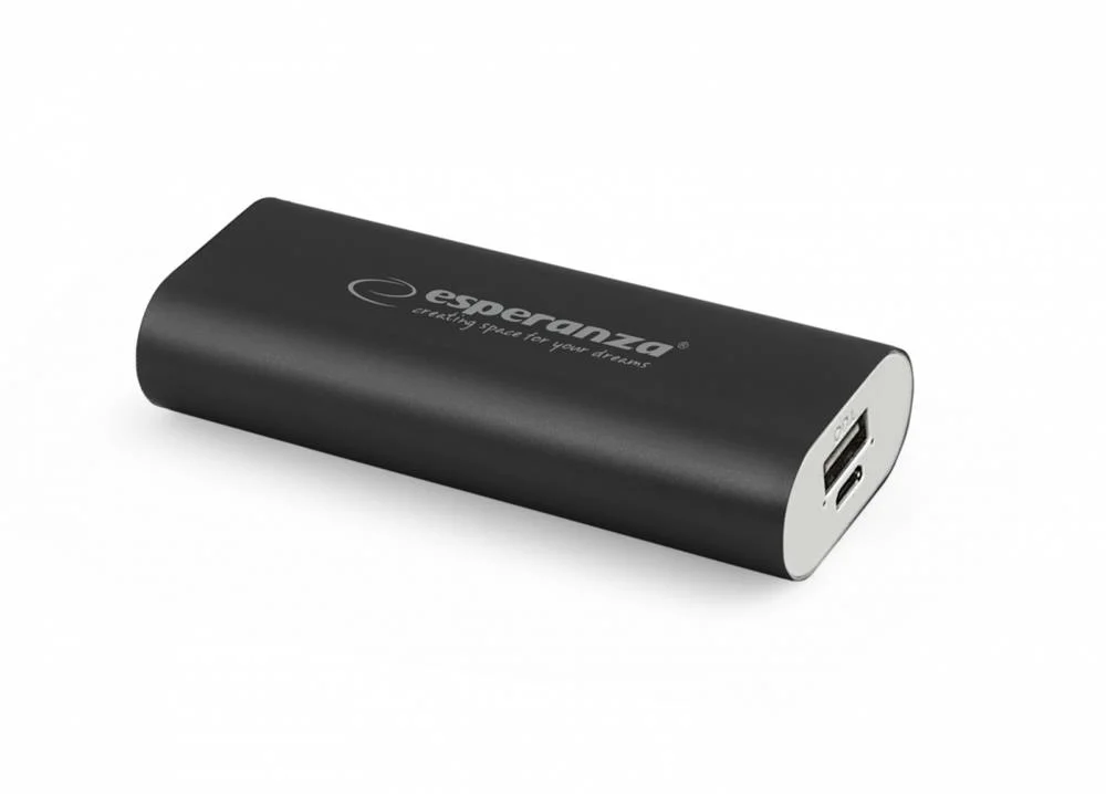 Esperanza Power Bank Hadron 4400mah - Preto