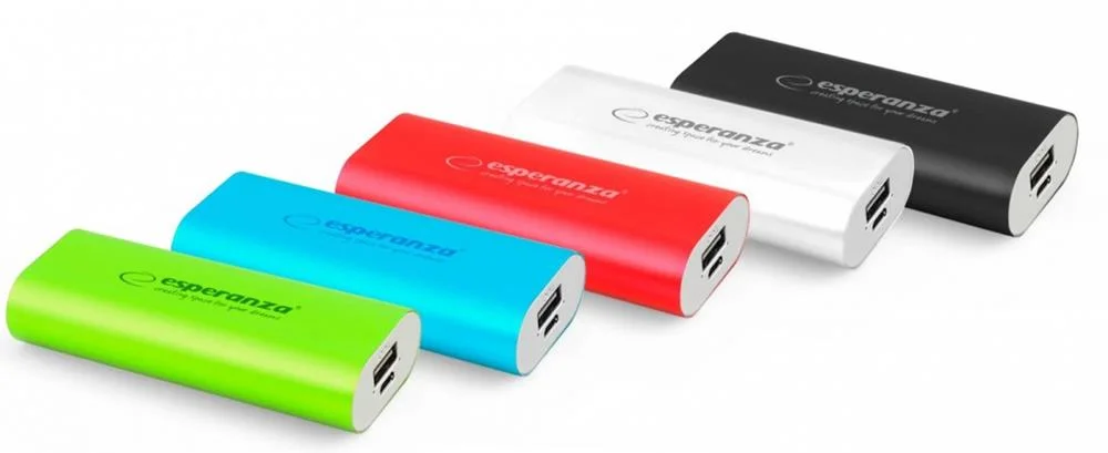Esperanza Power Bank Hadron 4400mah - Preto