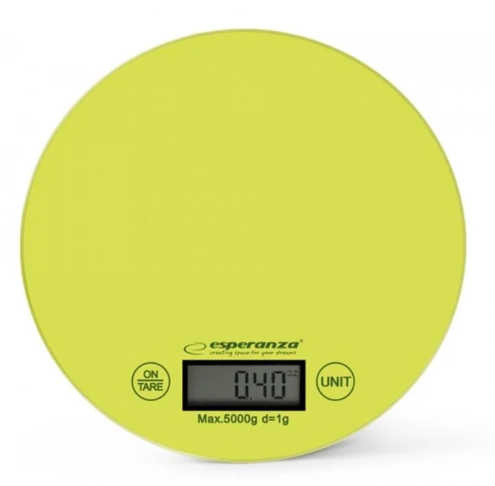 Balança de Cozinha Esperanza Mango Green Eks003g
