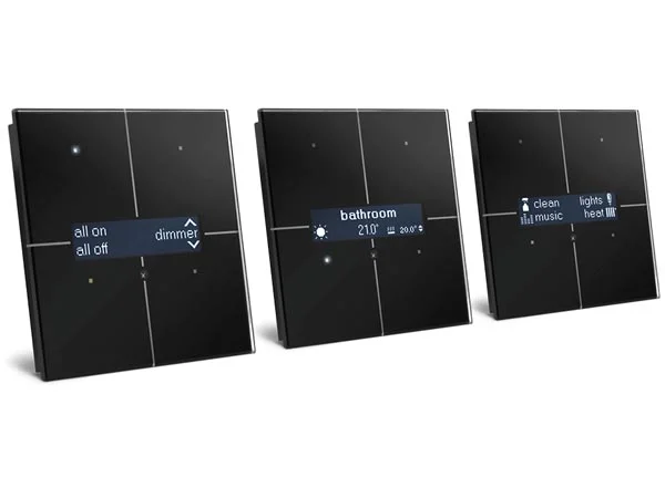 Modulo de Controlo 4 Botões - Ecrã Oled e Controlo