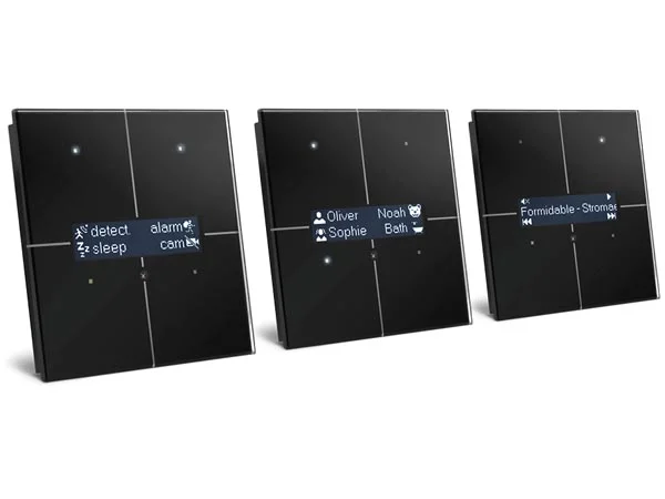 Modulo de Controlo 4 Botões - Ecrã Oled e Controlo