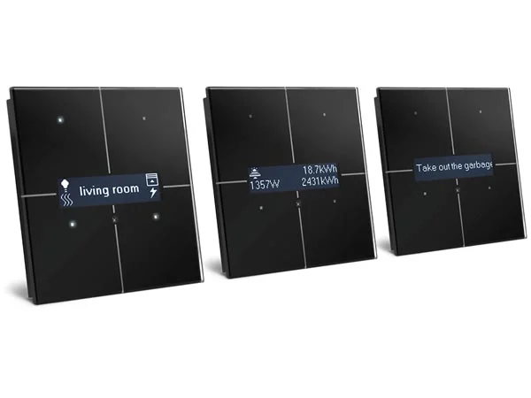 Modulo de Controlo 4 Botões - Ecrã Oled e Controlo