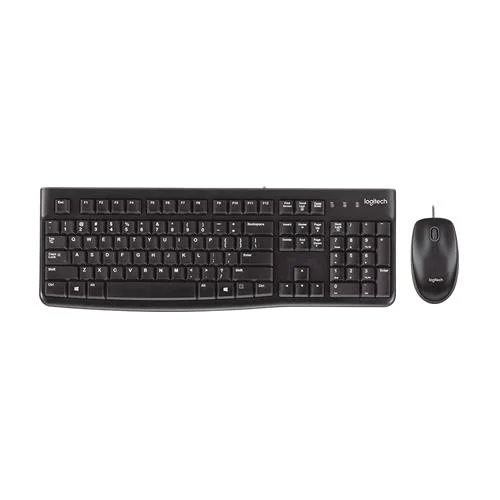 Logitech Desktop Mk120 Teclado+Rato C/Fio