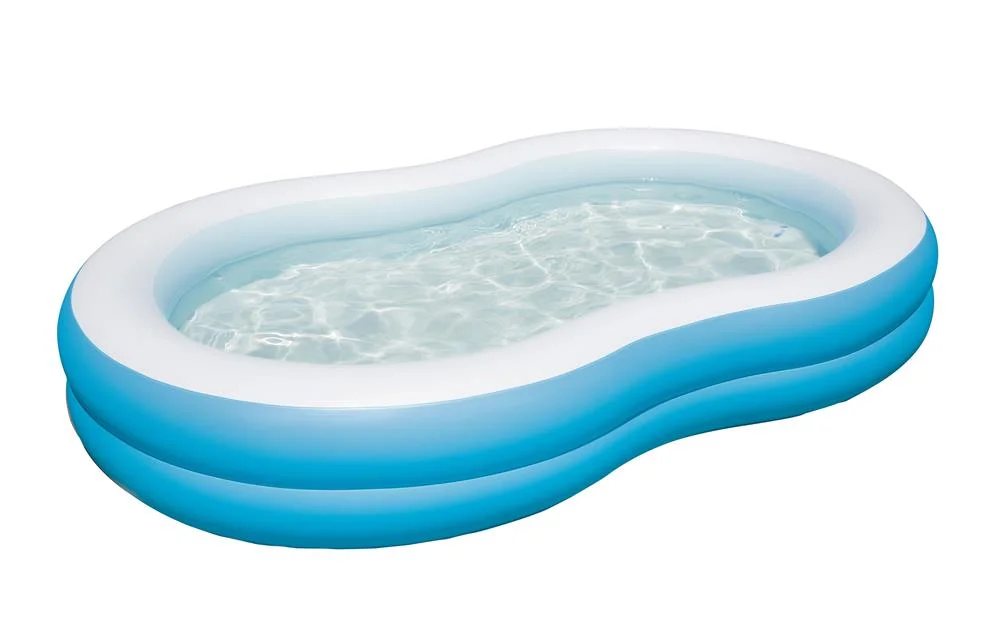 Bestway 54117, 544 L, Vinil/Preto, Azul