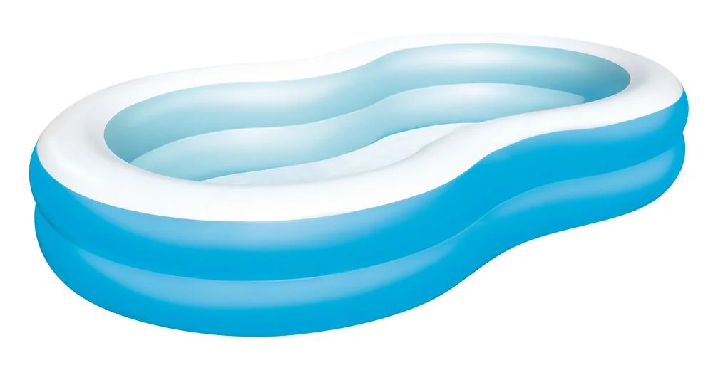 Bestway 54117, 544 L, Vinil/Preto, Azul
