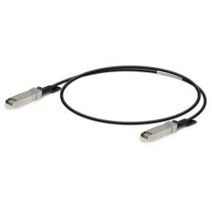 Cabo de Fibra &Oacute;tica Ubiquiti Preto 2 M 