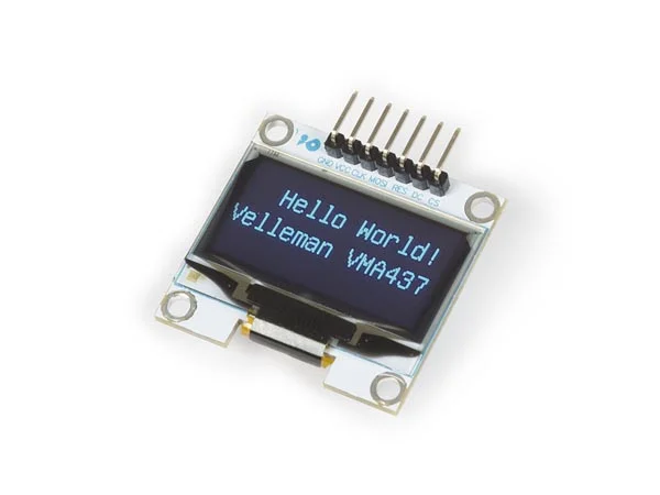 Ecrã Oled de 1.3 Polegadas para Arduino (Driver .