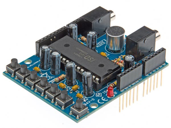 Recording Audio Shield For Arduino®