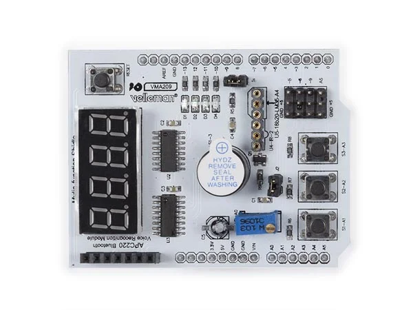 Placa de Expansão Multifunções para Arduino®