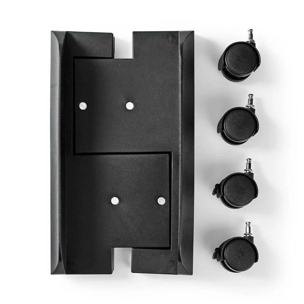 Suporte PC Regulável c/ 4 Rodas - NEDIS