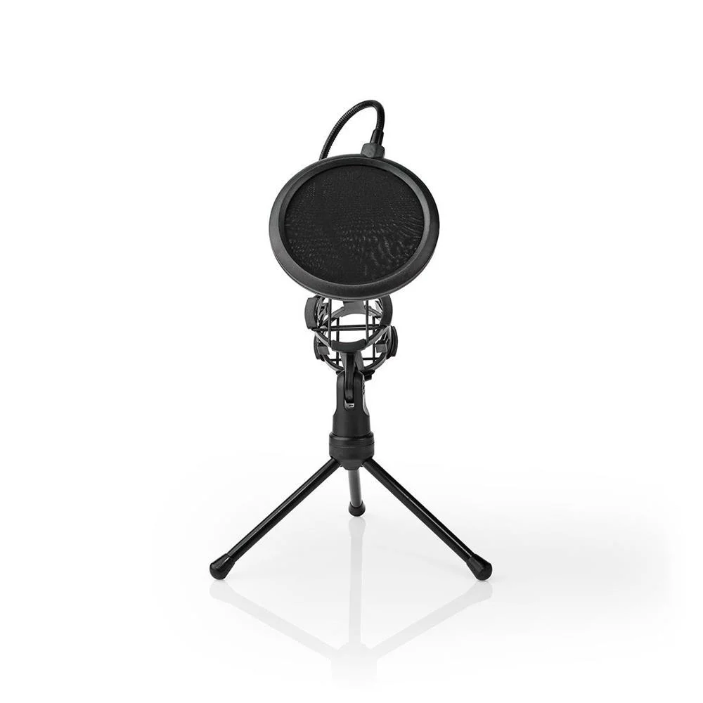 Tripé De Mesa De Microfone Nedis