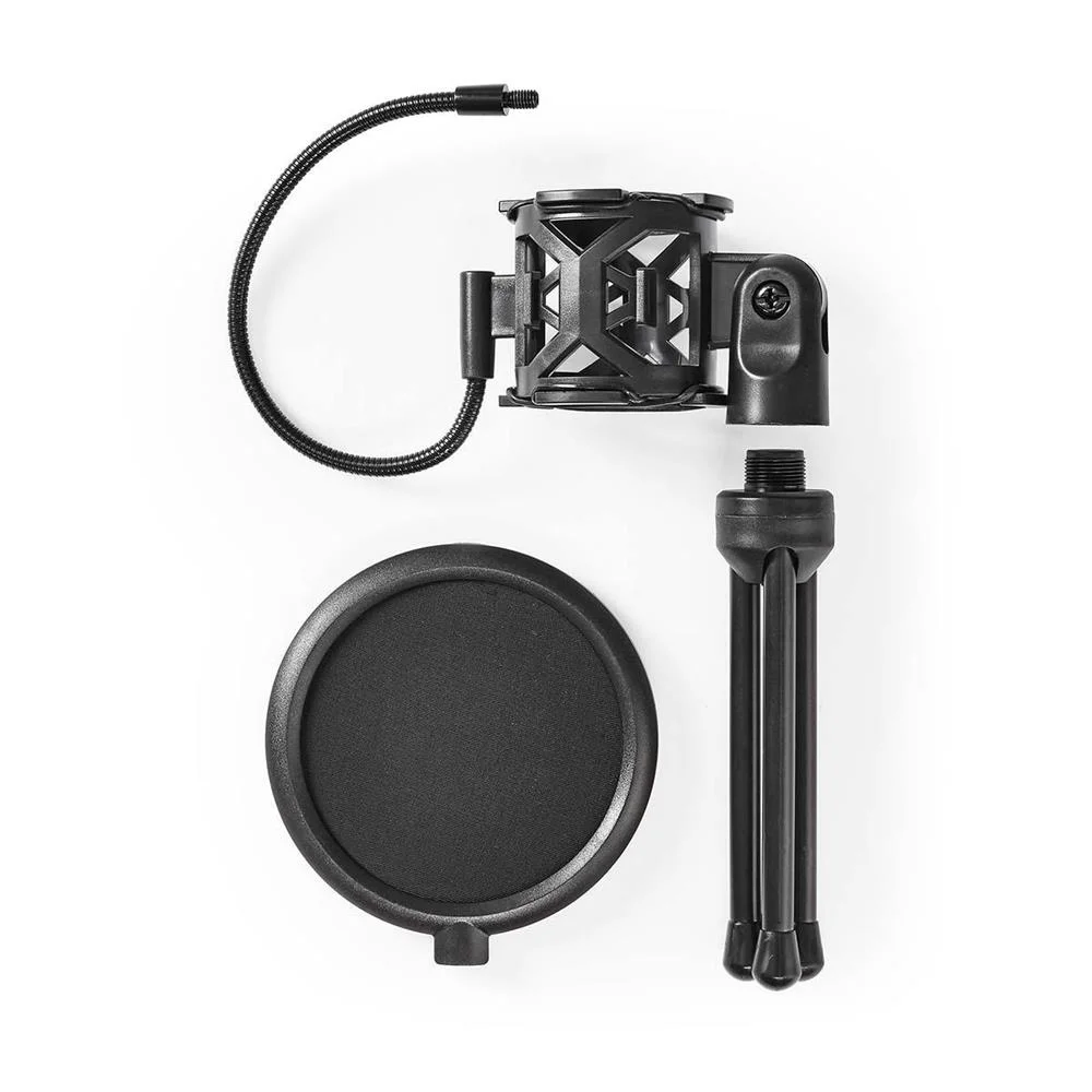 Tripé De Mesa De Microfone Nedis