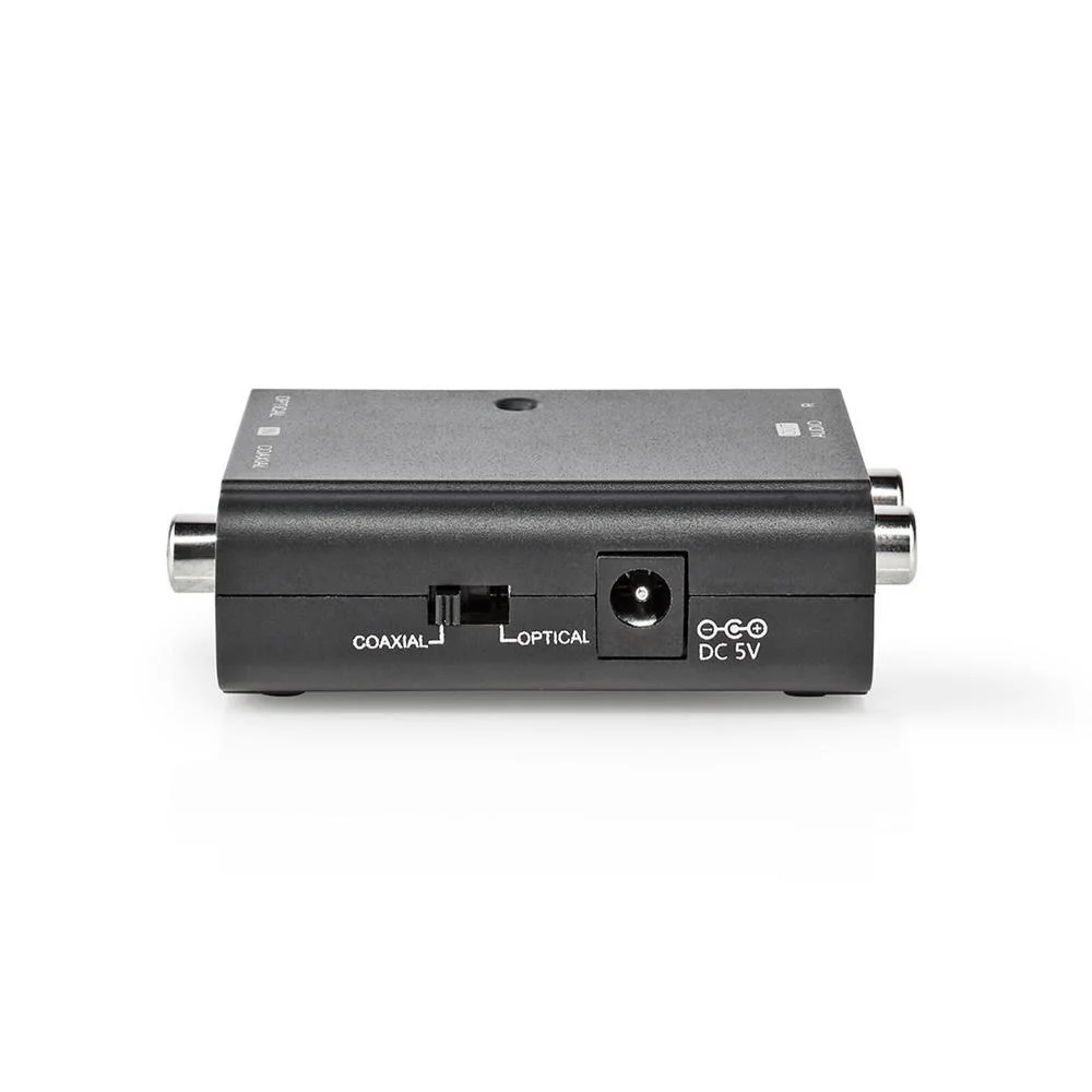 Conversor de Áudio Digital Toslink e Rca - Stereo