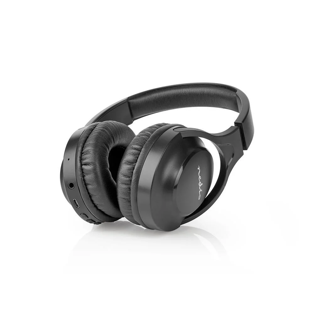 Auscultadores Headphones Hpbt1201bk Bluetooth C/ Micro Preto - Nedis