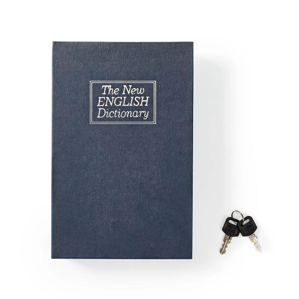 Cofre Livro Seguro Bloqueio De Chave
