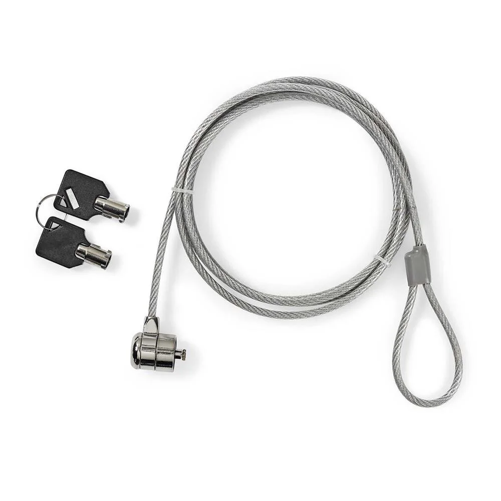 Cadeado Segurança P/ Portátil com 2 Chaves (1,8 M)