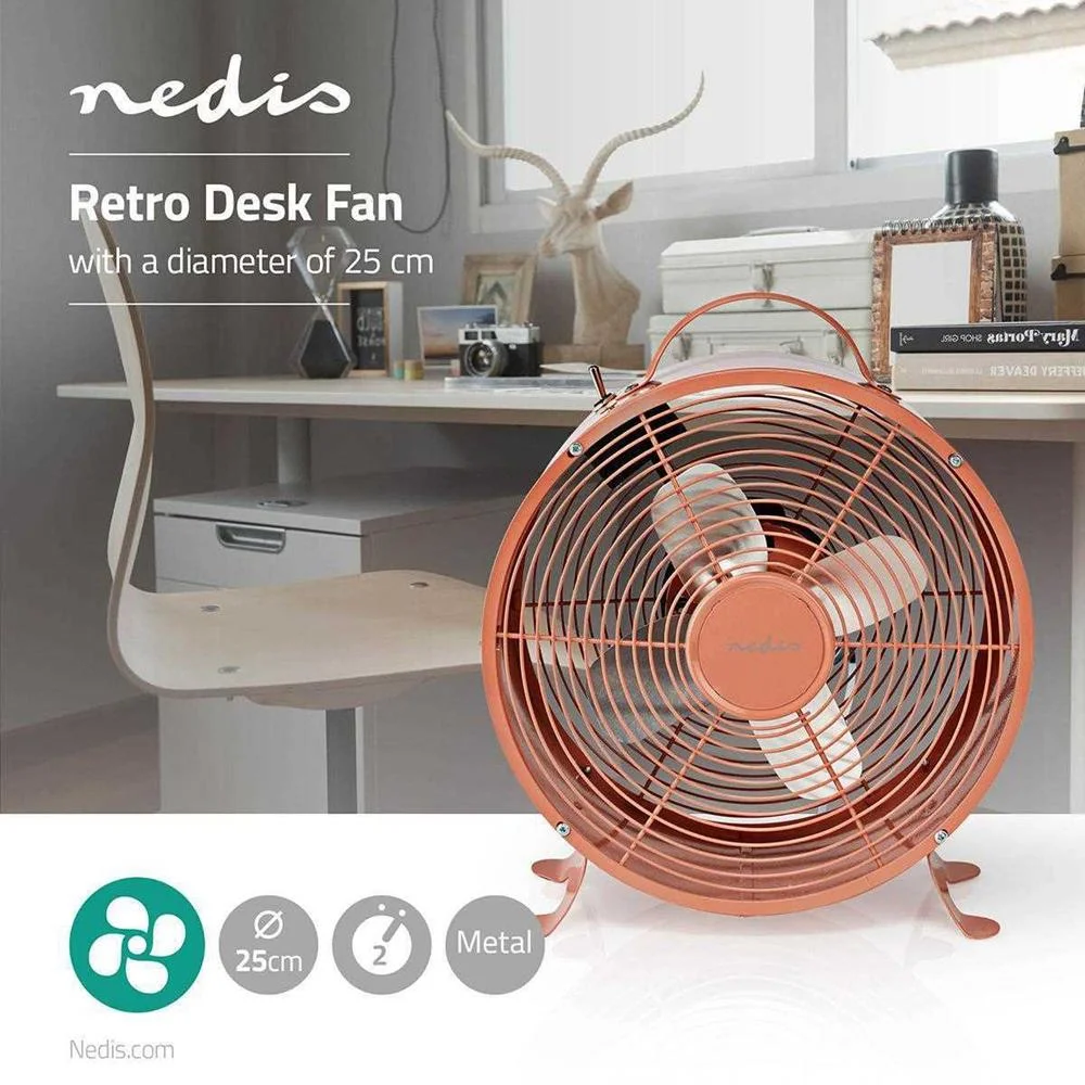 Ventilador de Mesa | Alimentado Por La Red | Diám.
