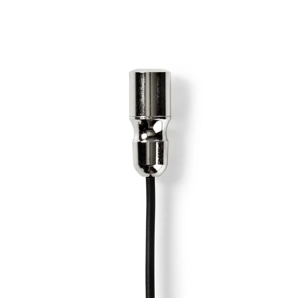 Microfone Com Fio Com Garra Lapela 3,5 Mm
