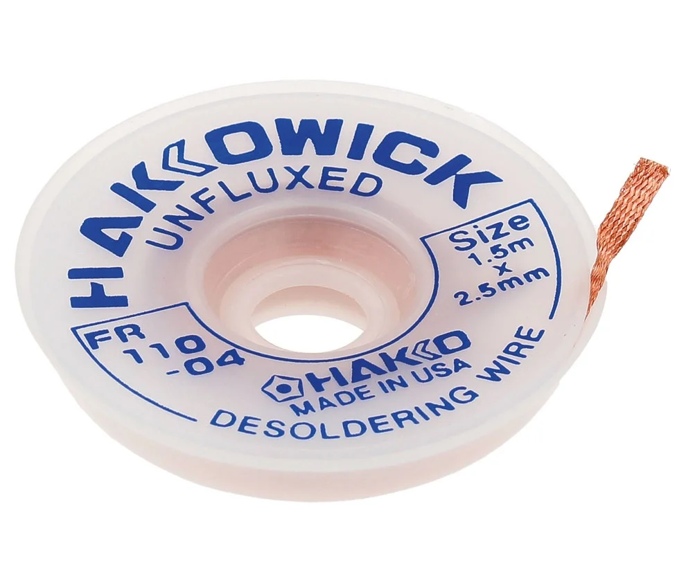 2.5 Mm X 1.5 M Hakko Trança de Dessoldagem Flux