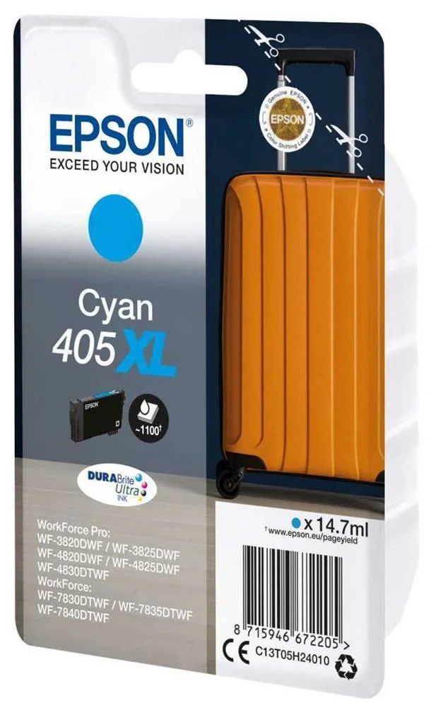 EPSON TINTEIRO T05H24020 405 XL AZUL WF-38xx/48xx