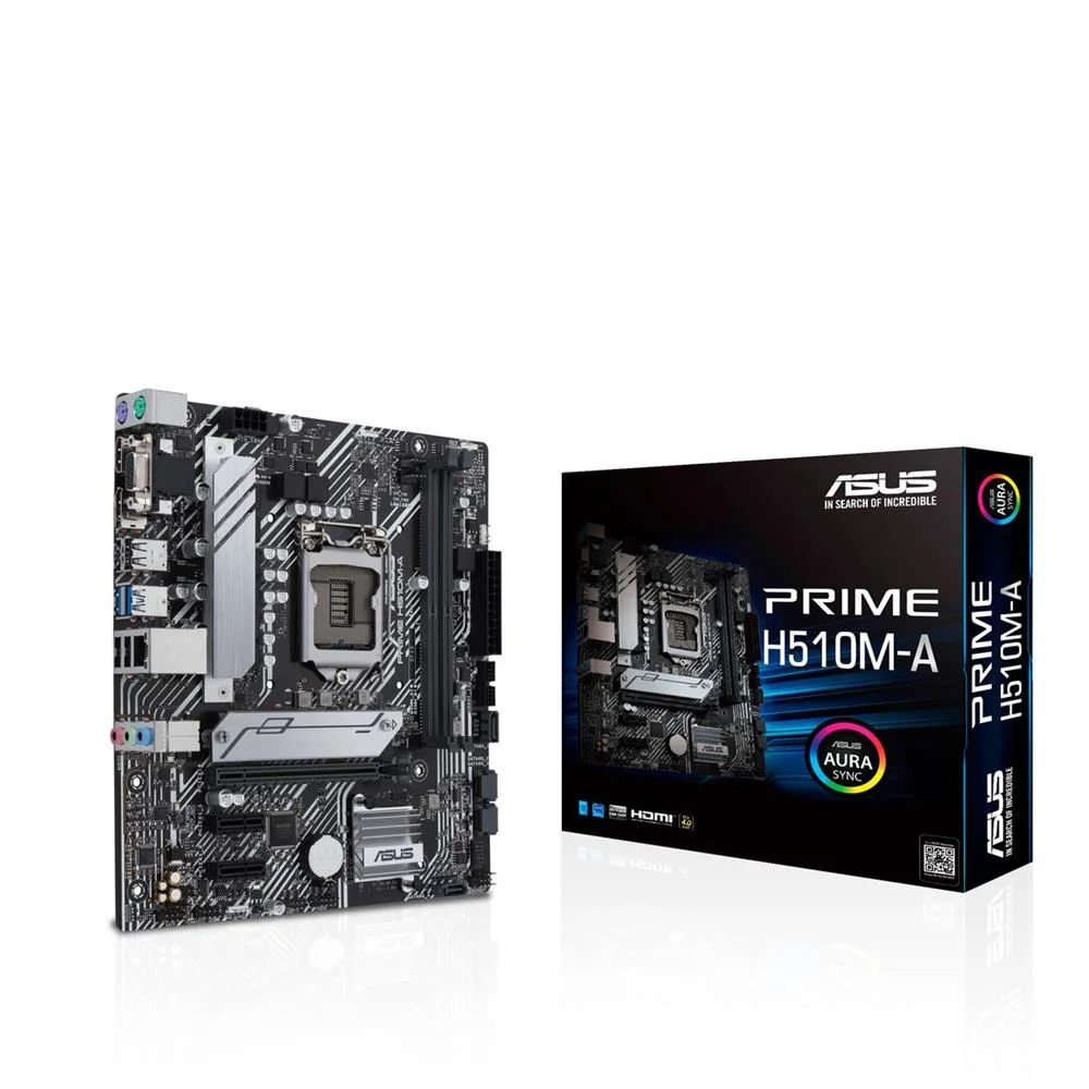Asus Prime H510m-A Intel H510 Lga 1200 Micro Atx