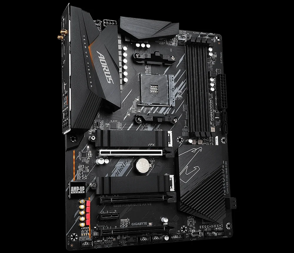 Gigabyte B550 Aorus Elite Ax V2 Motherboard Amd B550 Socket Am4 Atx