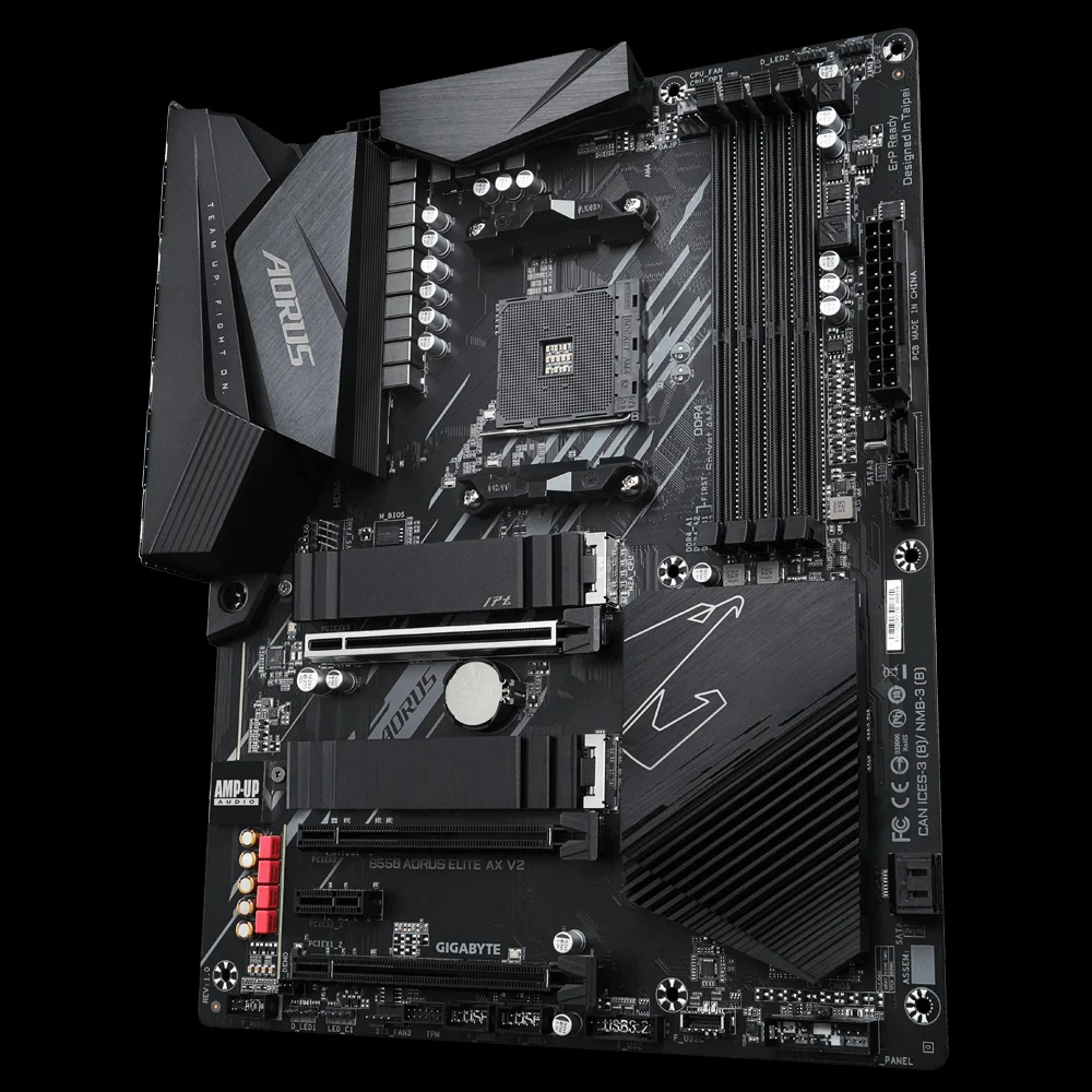 Gigabyte B550 Aorus Elite Ax V2 Motherboard Amd B550 Socket Am4 Atx