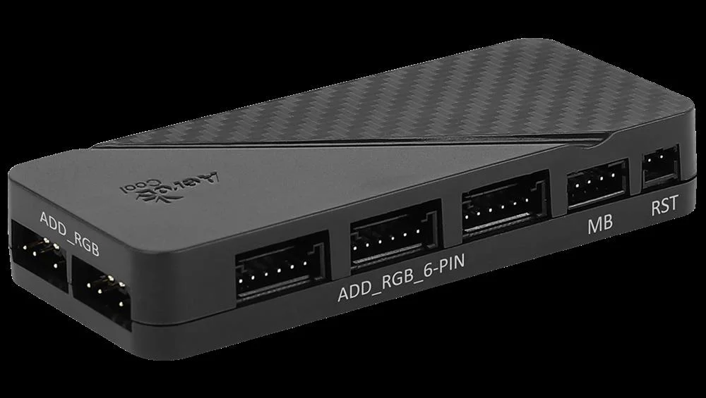 Aerocool H66f, Black, Sata/6x Puerto para Ventila.