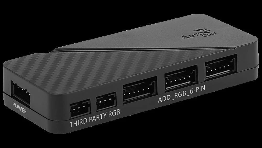 Aerocool H66f, Black, Sata/6x Puerto para Ventila.