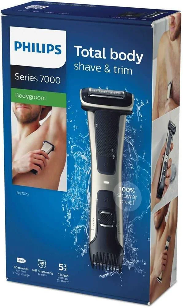 Philips 7000 Series Showerproof Body Groomer Bg7025/15