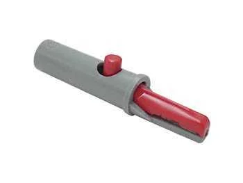 Insulated Crocodile Clips 4mm 6a / Red (Ak 10)