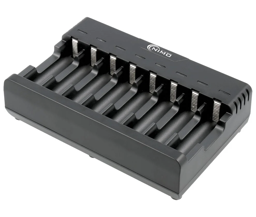Cargador de 8 Canales para Aaa/AA Ni-Cd/Ni-Mh