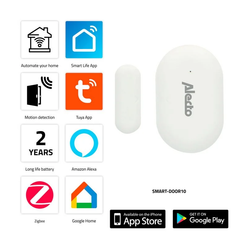 Sensor De Abertura Zigbee Sem Fio