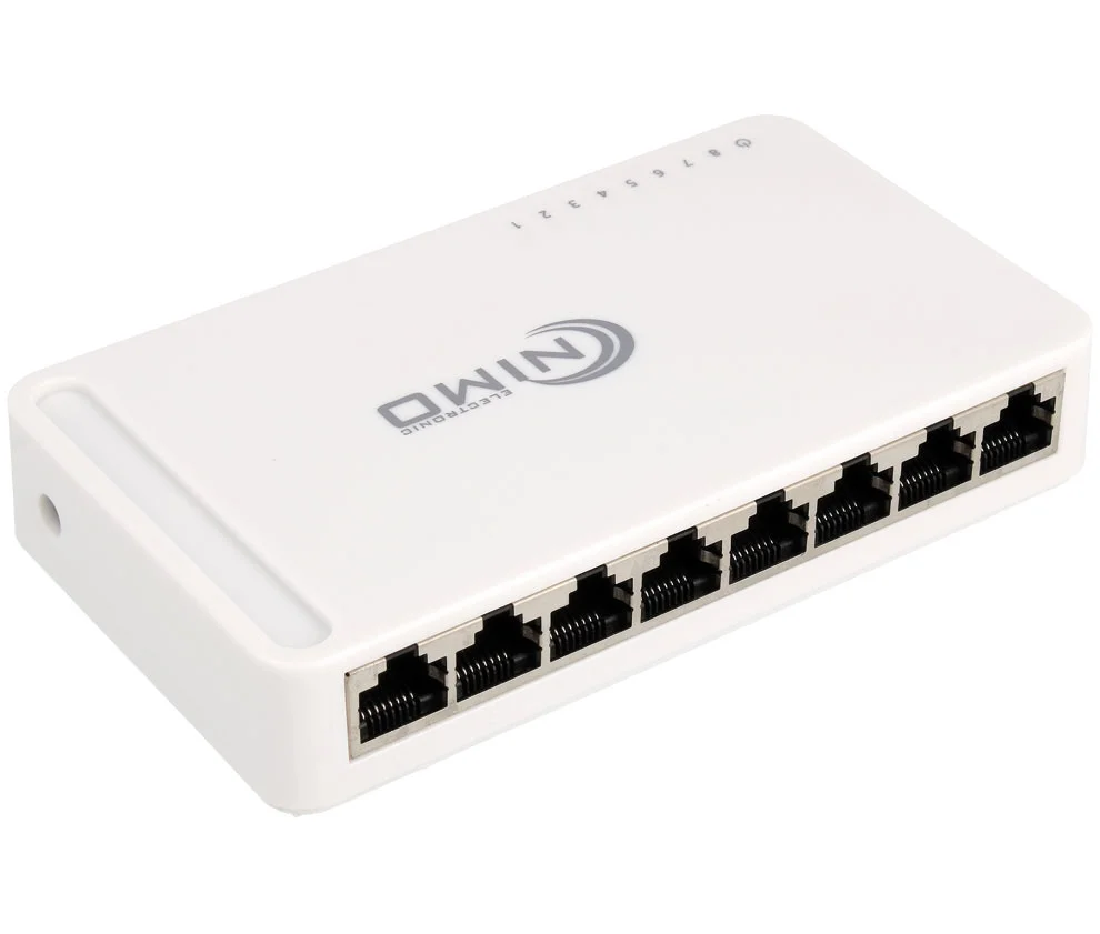 Switch Gigabit 8P 100/1000Mbps - NIMO