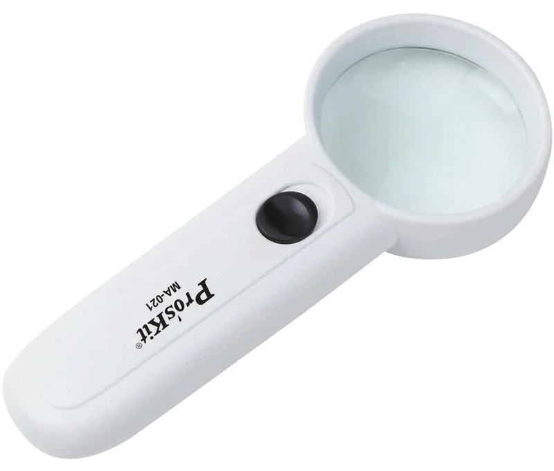 Lupa Ampliação X3.5x e Luz Led