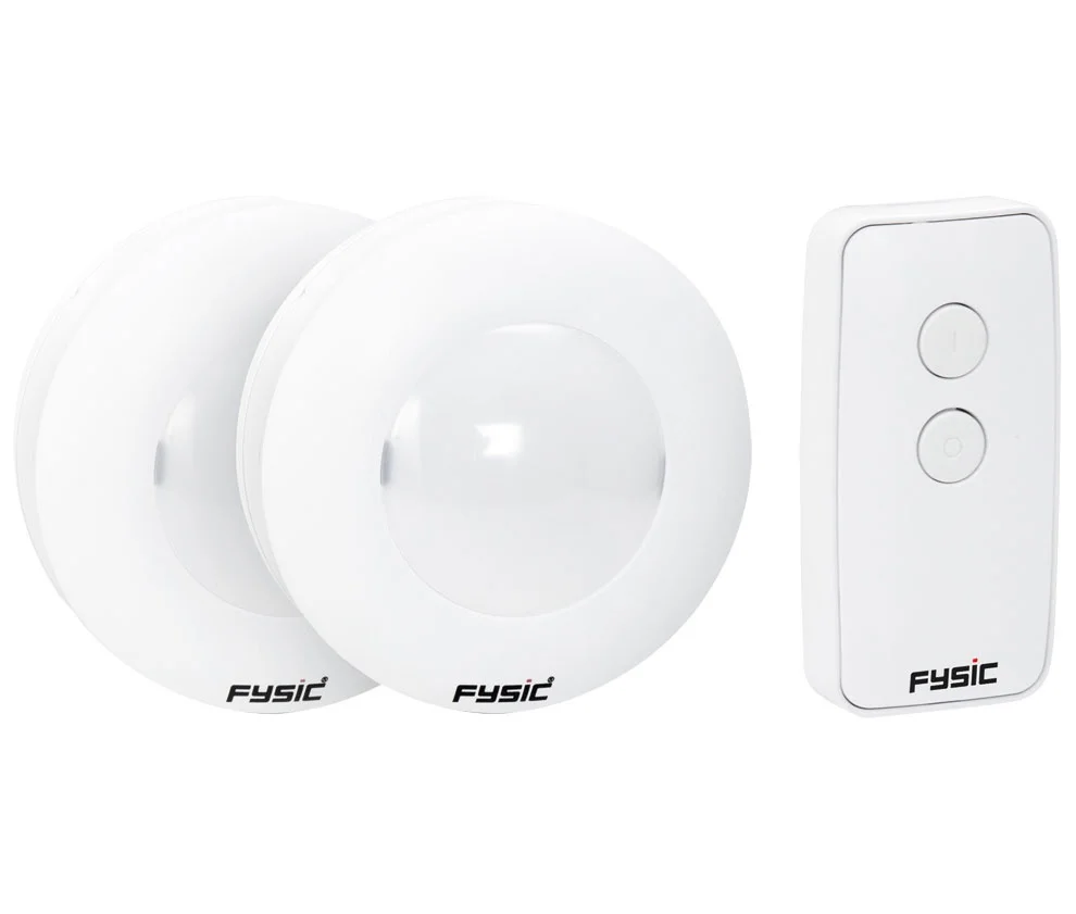 Conjunto de 2 Luzes Led Sem Fio Com Controle Remot