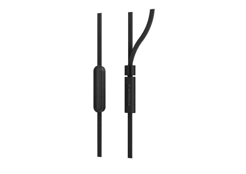 Auriculares Philips Tae1105bk/00 Preto Silicone 