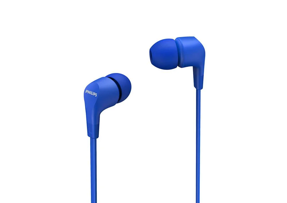 Auriculares Philips Tae1105bl/00 Azul Silicone 