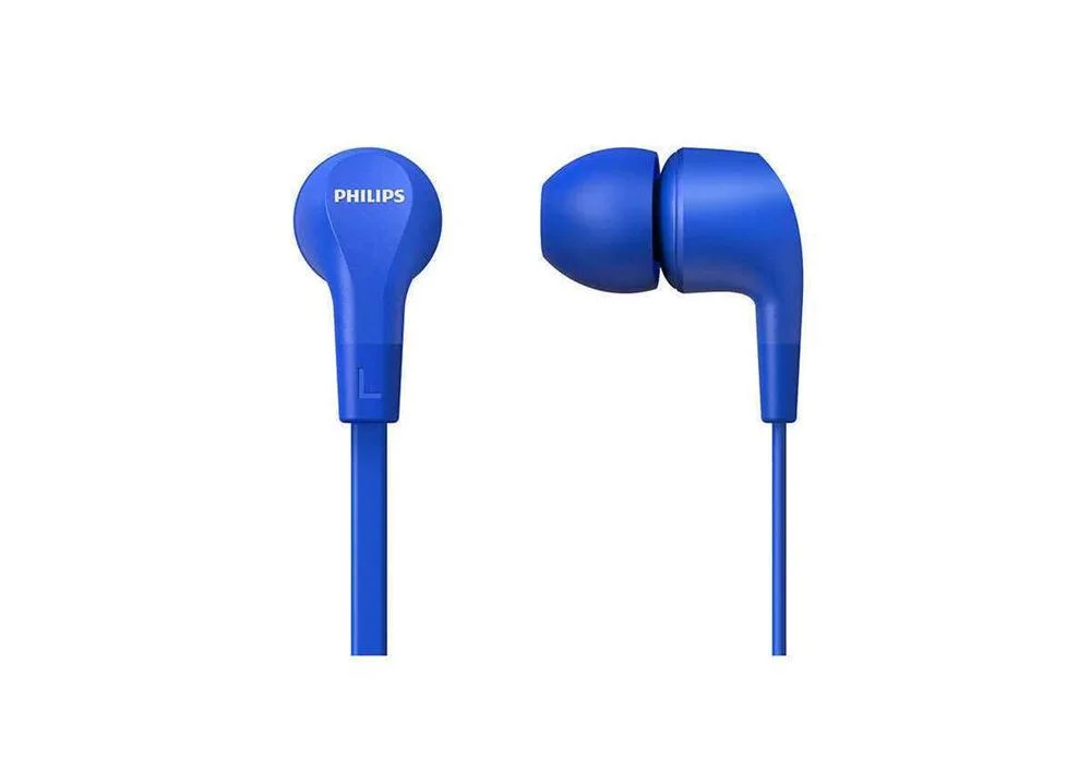 Auriculares Philips Tae1105bl/00 Azul Silicone 