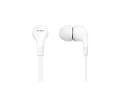 Philips In-Ear Phones C/Micro Branco Tae1105wt/00