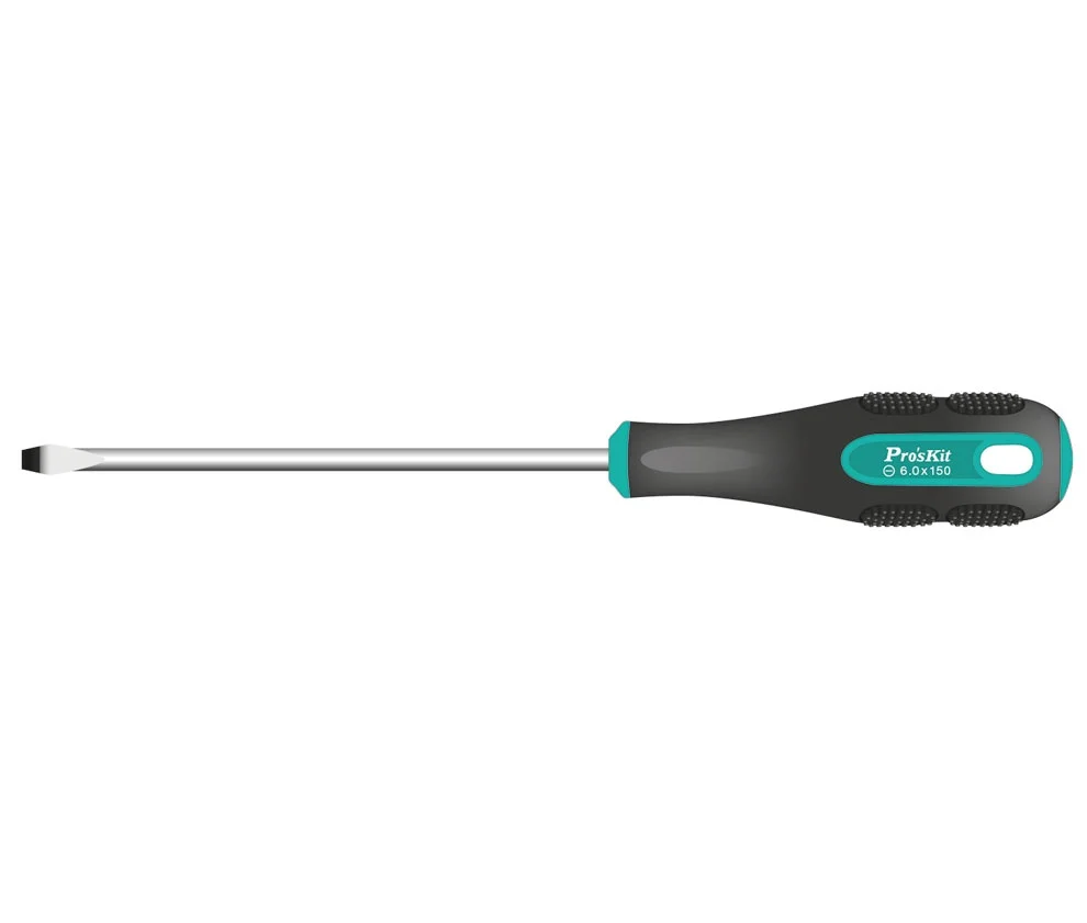 Chave De Fenda Plana De 6,0 Mm E Ponta Magnética