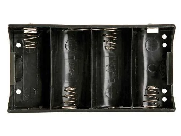 Soporte de Batería para 4 Celdas D