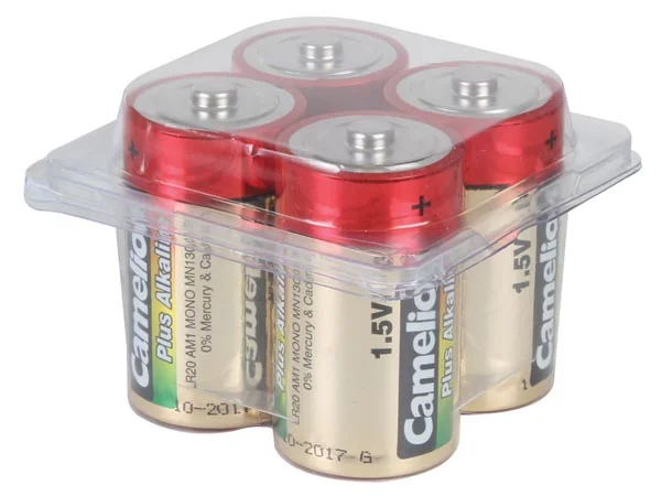 Pilhas Alcalinas Lr14 1.5v 8450 Mah 4 Unidades