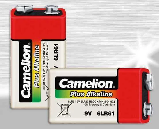 Bater&iacute;a Alcalina E-Block 9v-500mah (6 Piezas/Caja)